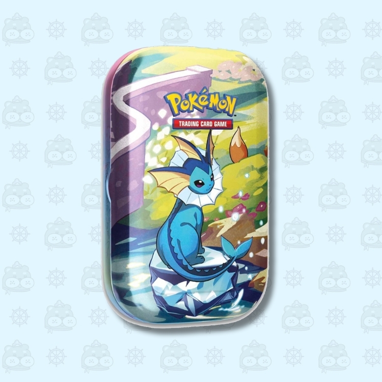 Pokemon Prismatic Evolutions Mini Tin (Vaporeon)