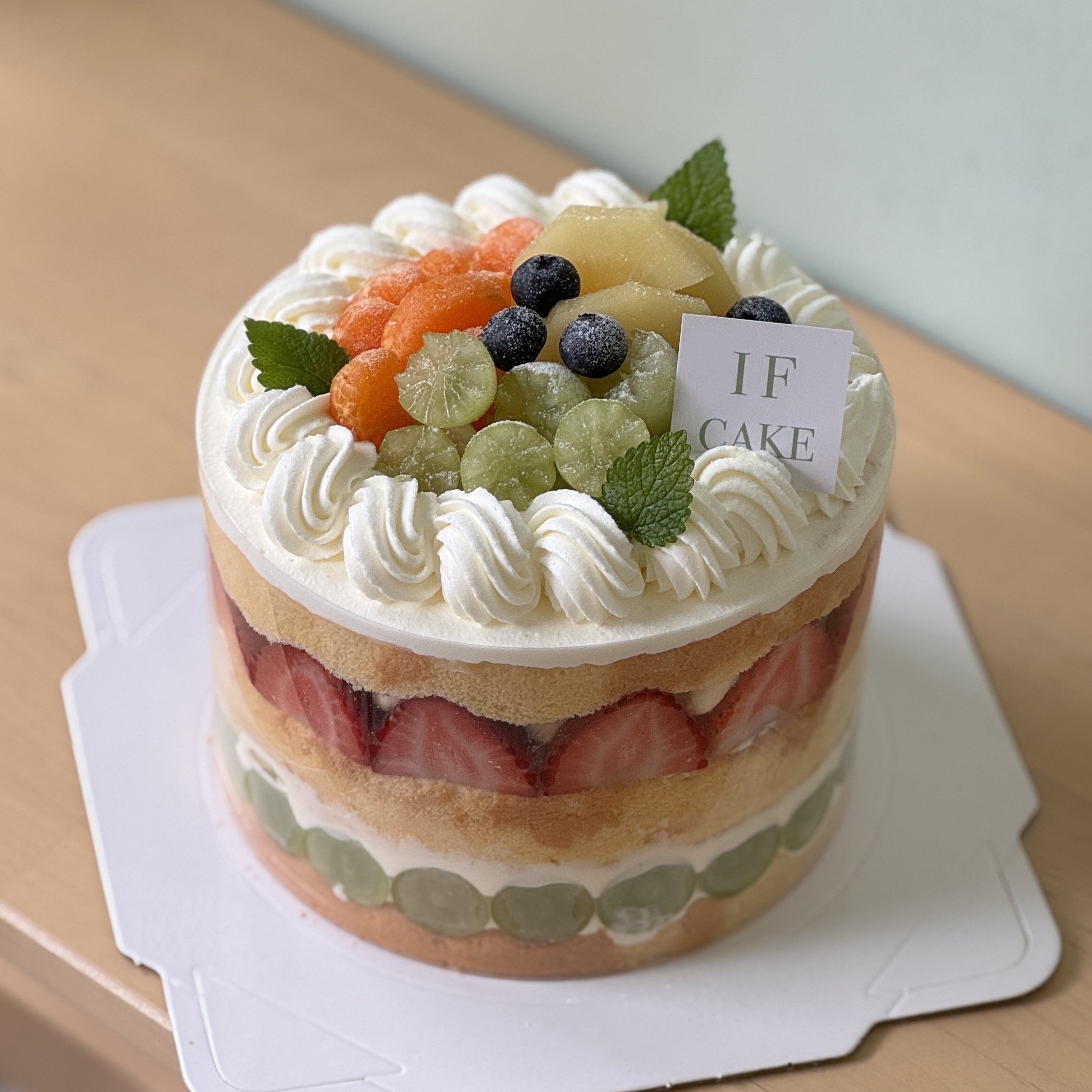 清新初夏裸蛋糕