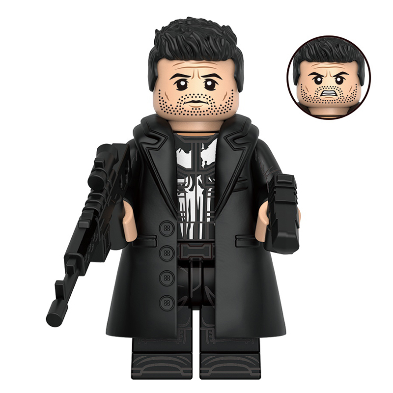 Punisher Custom Minifigures Minifigs Fit Lego G0145 GH0337