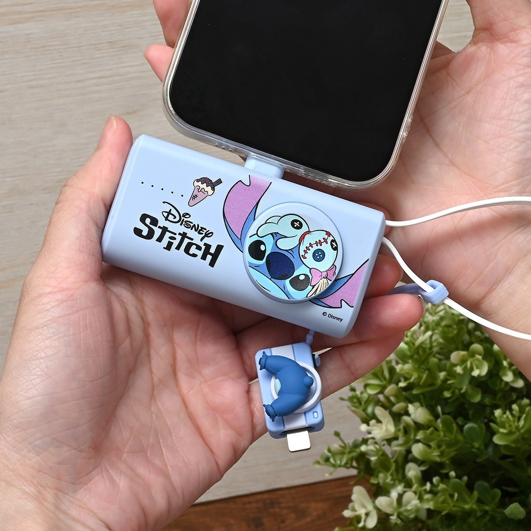 infoThink 魯斯佛 / 米奇 / 史迪奇 / 小熊維尼系列多功能膠囊快充行動電源