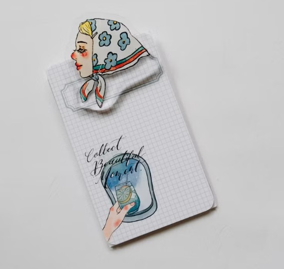 甜蜜生活．我們快樂地向前走系列 壓克力夾子 共五款