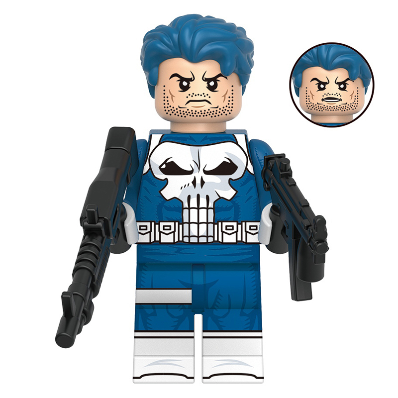 Punisher Custom Minifigures Minifigs Fit Lego G0145 GH0339