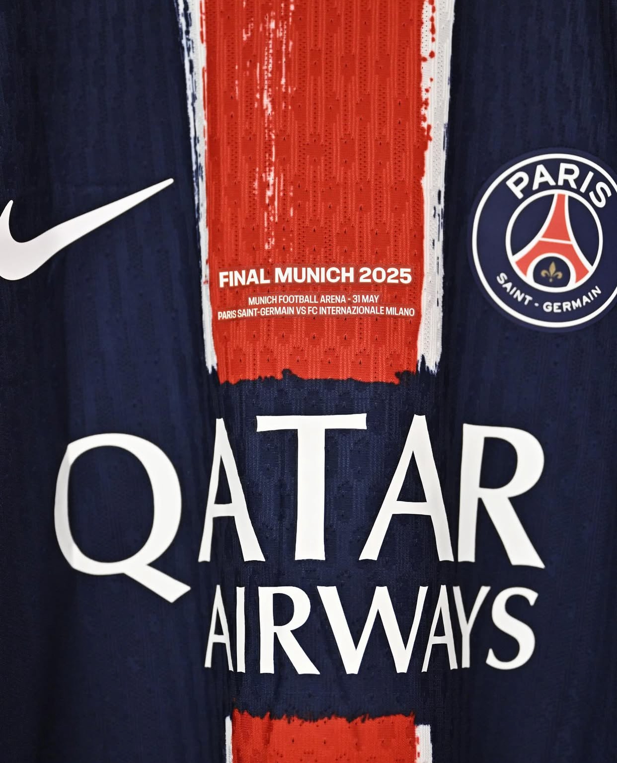 2024 Paris Saint-Germain Champions League Final Match Shirt