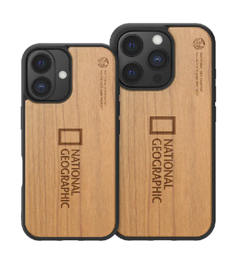 國家地理｜Nature Wood 磁吸木質保護殼【National Geographic 】