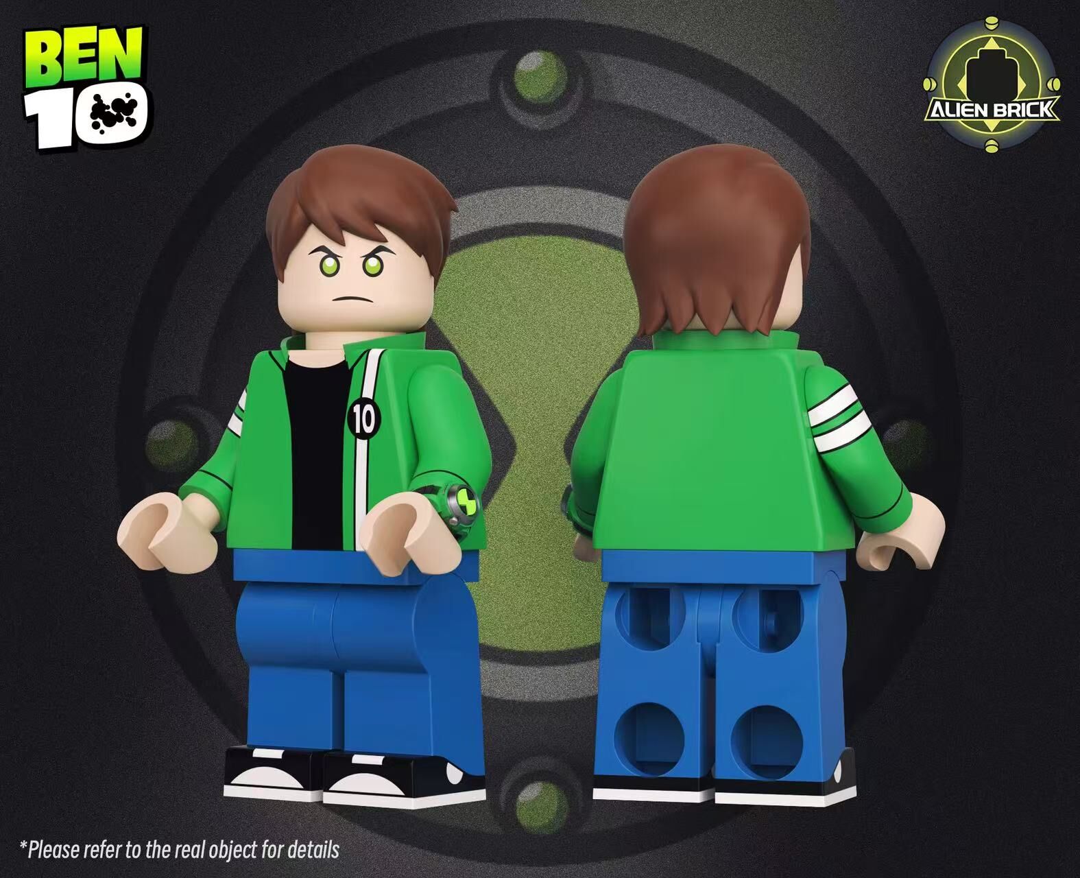 [Alien Brick][Preorder] Ben 10 - Ben Tennyson V2 [PADprinted]