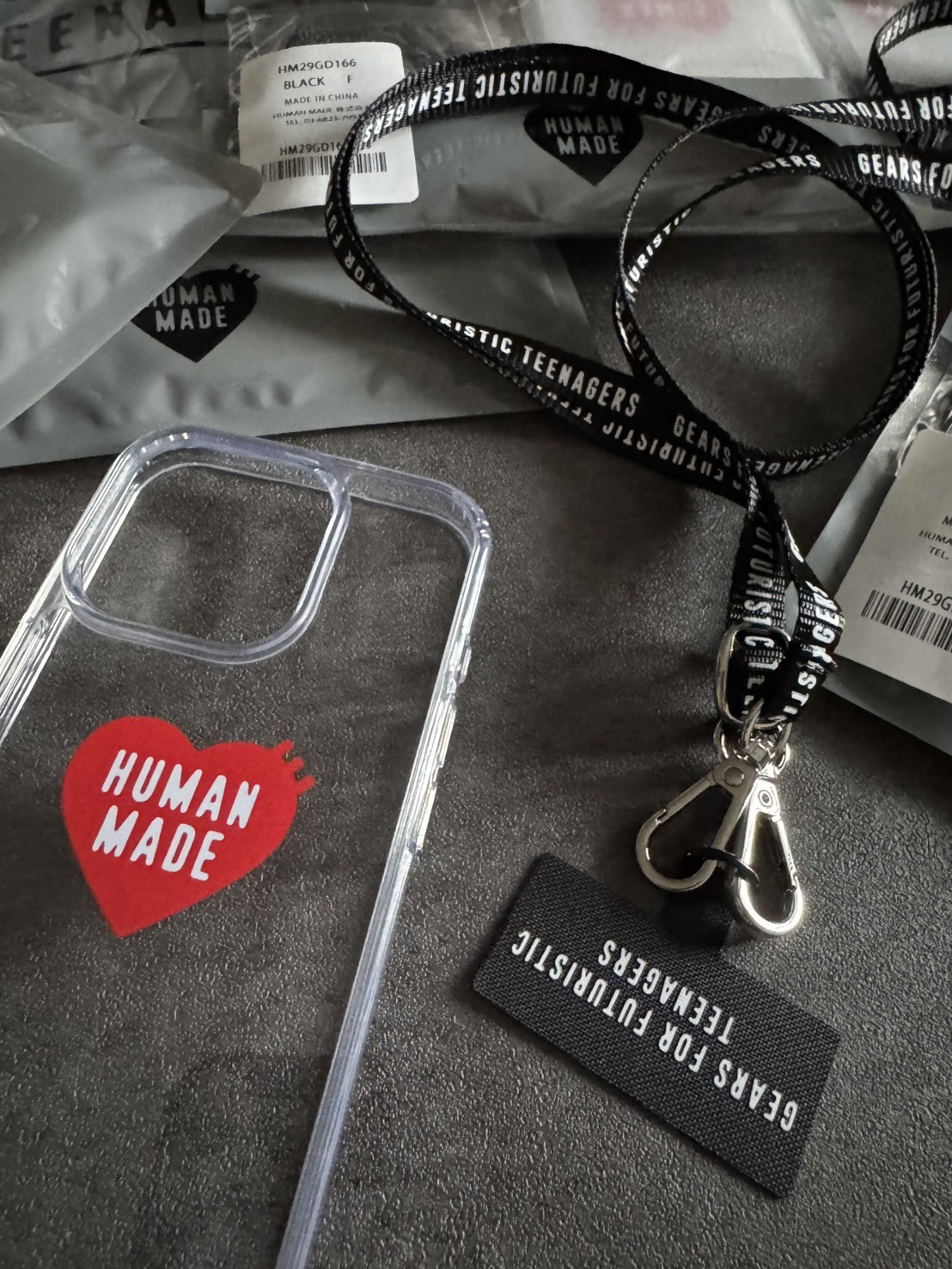 HUMAN MADE iPhone Case ＋ 手機掛繩