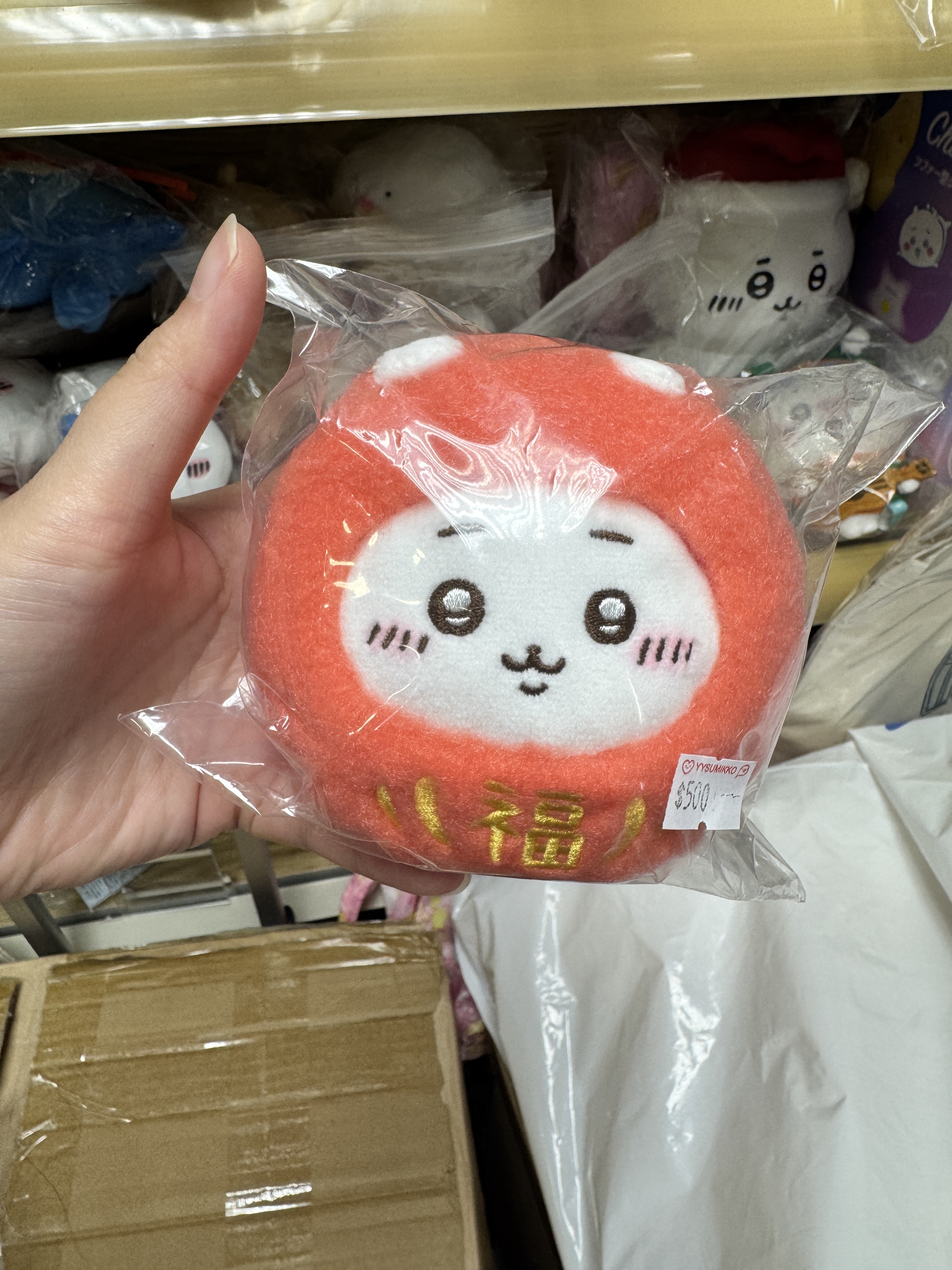 現貨-日本正版 Chiikawa 達摩CHIIKAWA