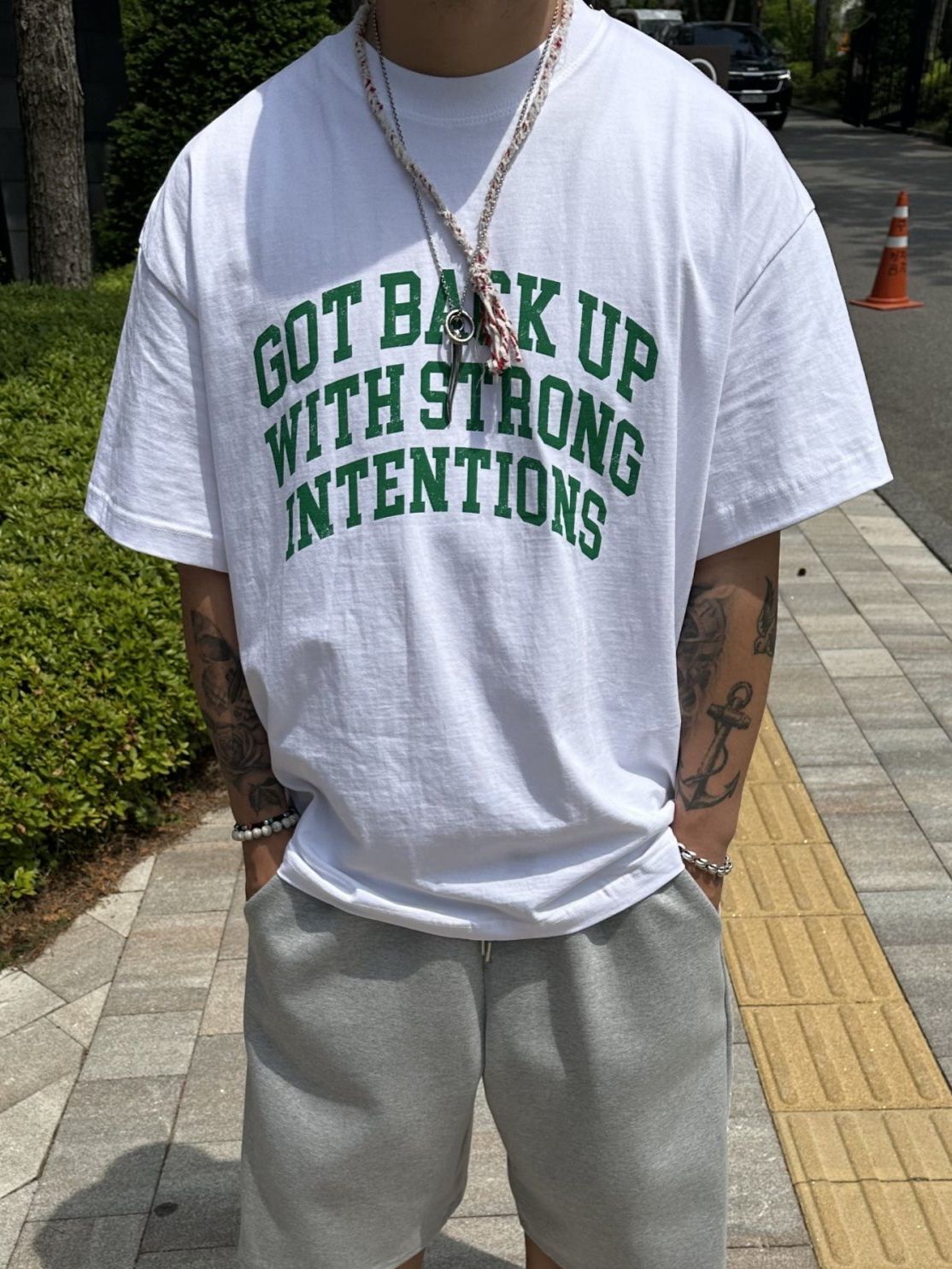 英文字短袖Tee 40324-033T