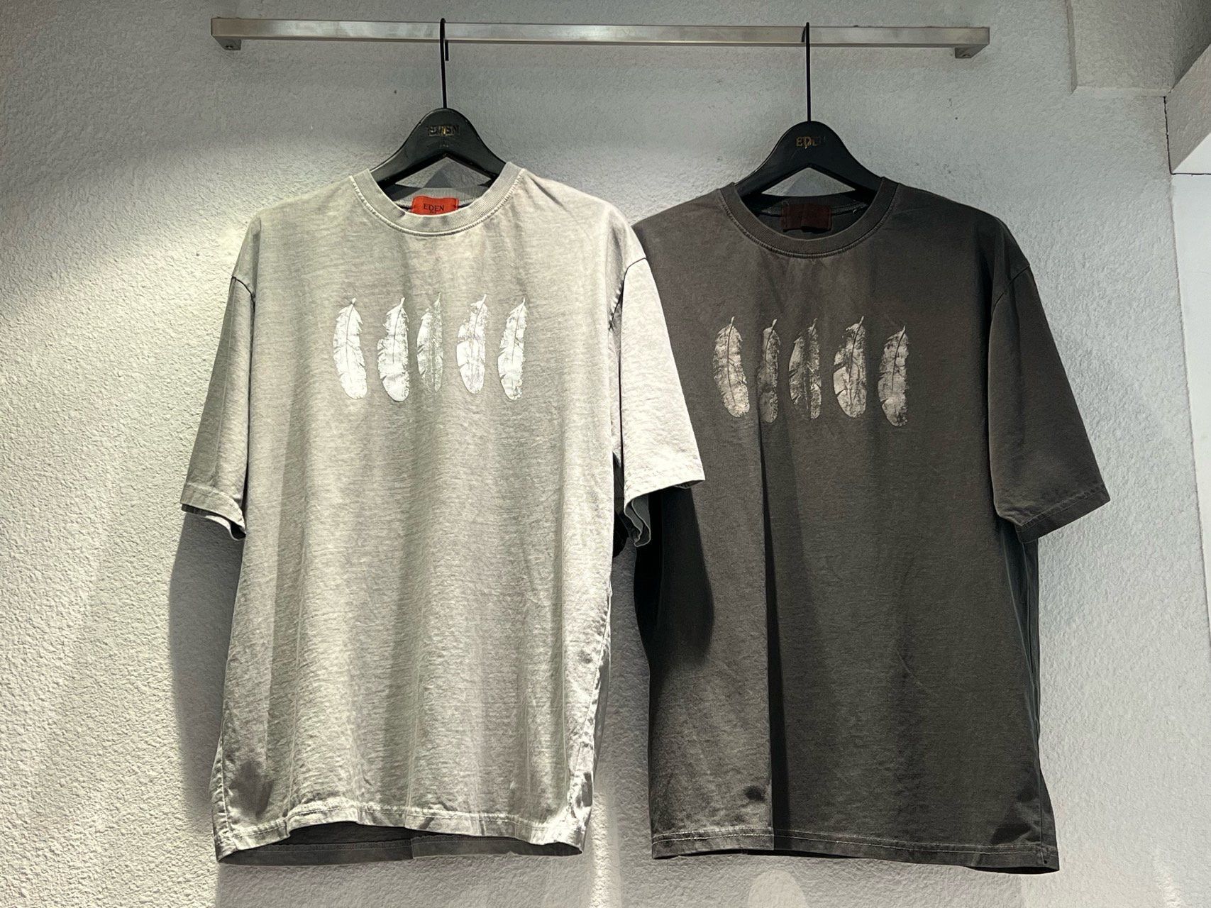 洗水圖案短袖Tee EDEN-015T