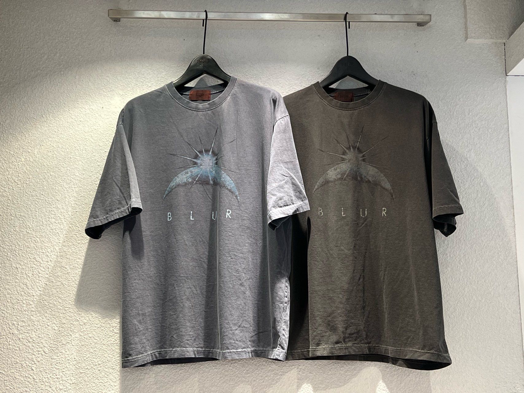 洗水英文字圖案短袖Tee EDEN-016T