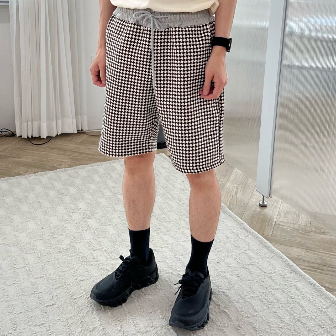 格仔短褲 EDEN-017P