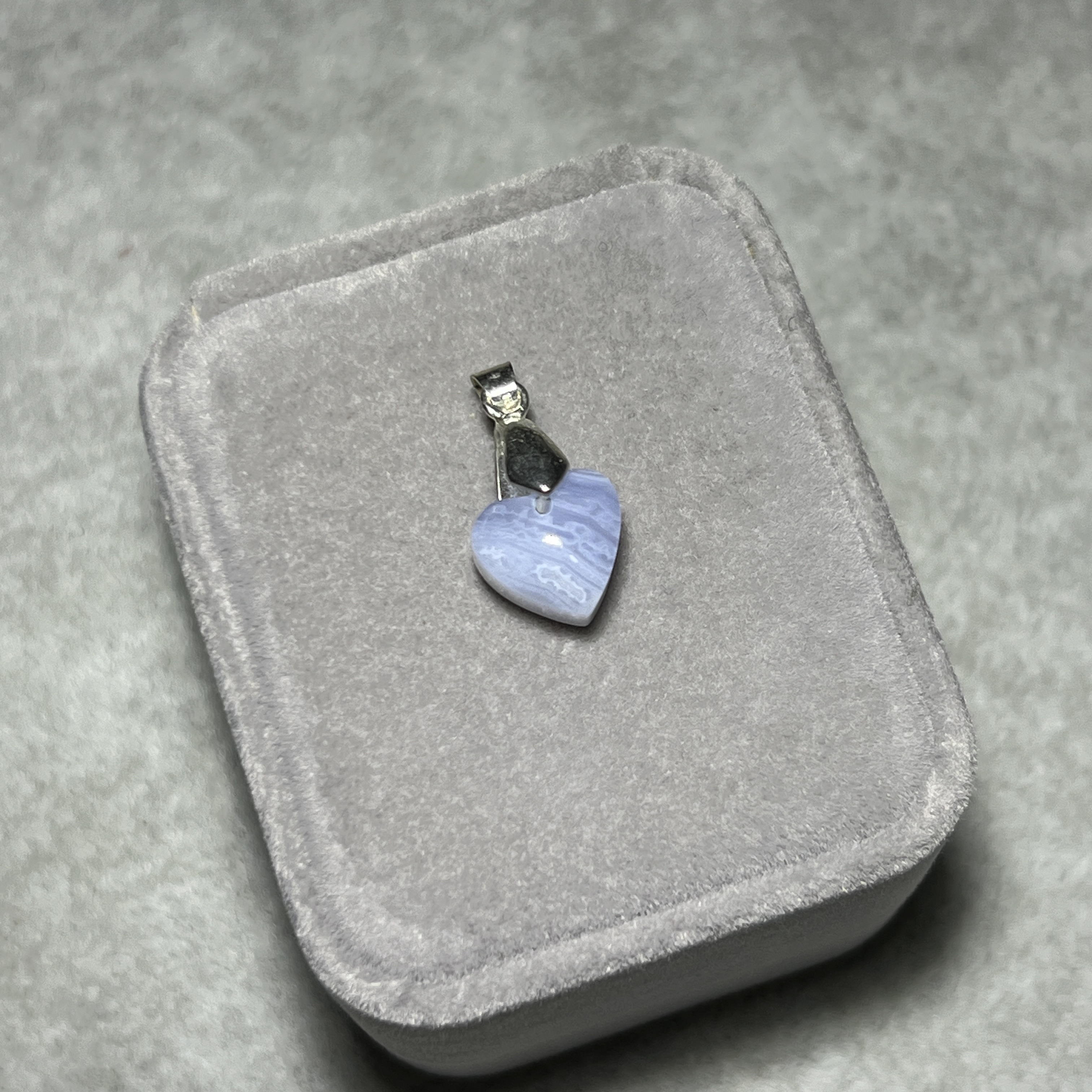 藍紋瑪瑙吊墜 BA1523