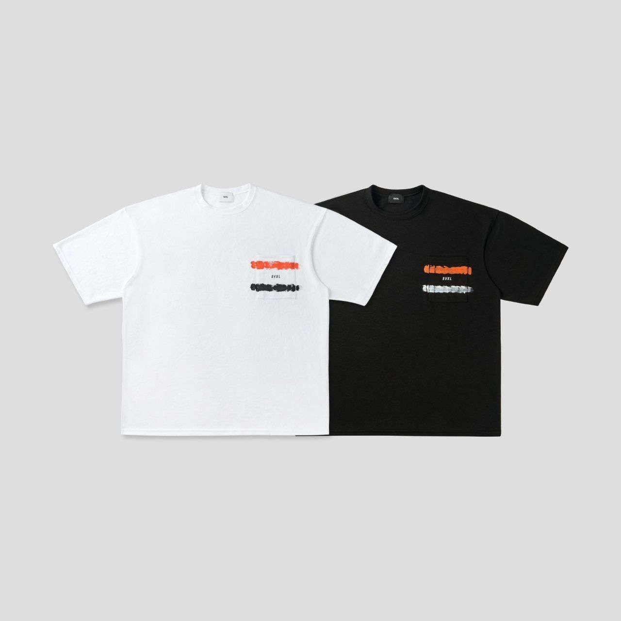 OverSize英文字圖案短袖Tee SVXL-071T