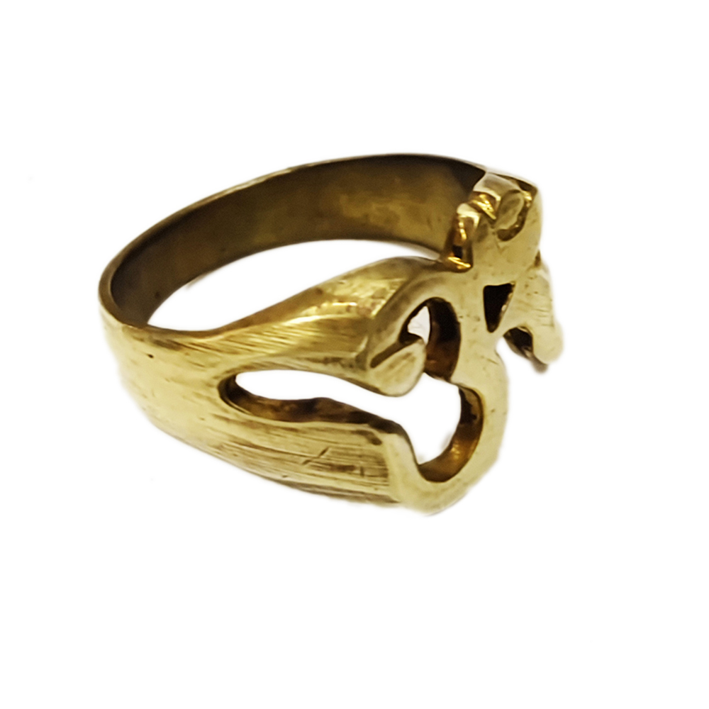 嗡{種子字}銅戒指【十方】125059