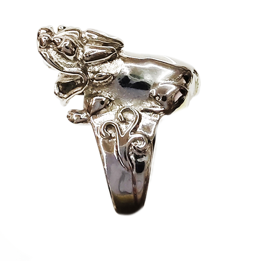 招財貔貅{鋼}戒指(11)大【十方】125420