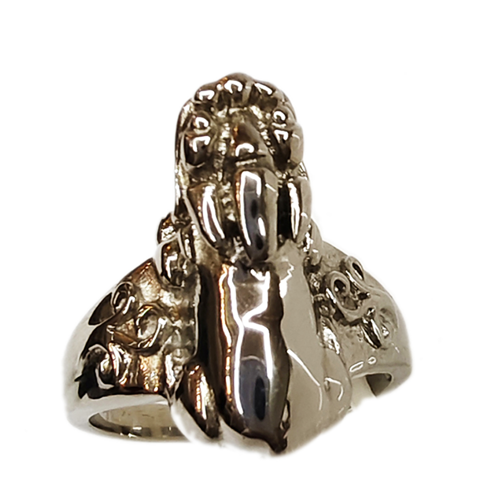 招財貔貅{鋼}戒指(11)大【十方】125420