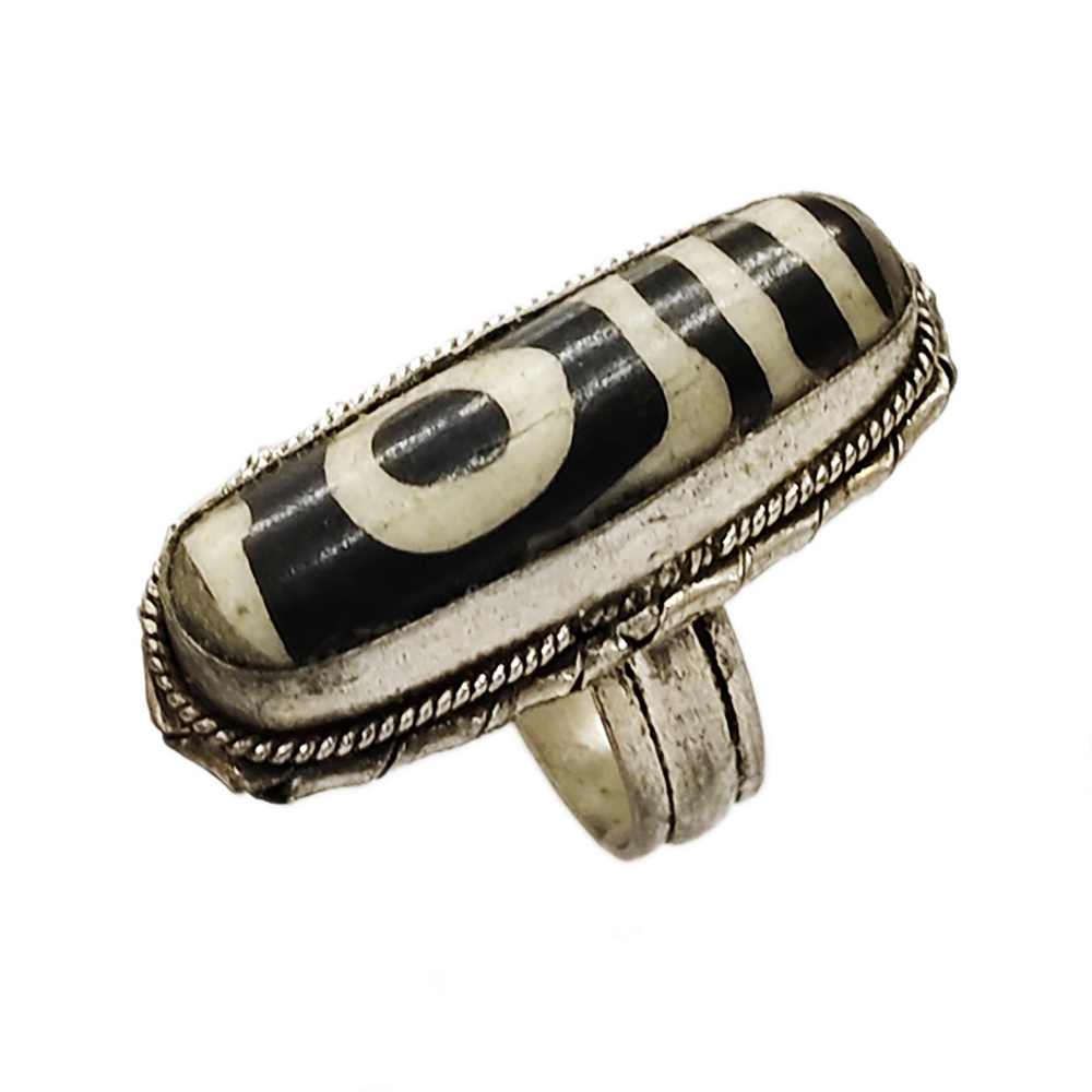 天珠戒指 17mm【十方】129336