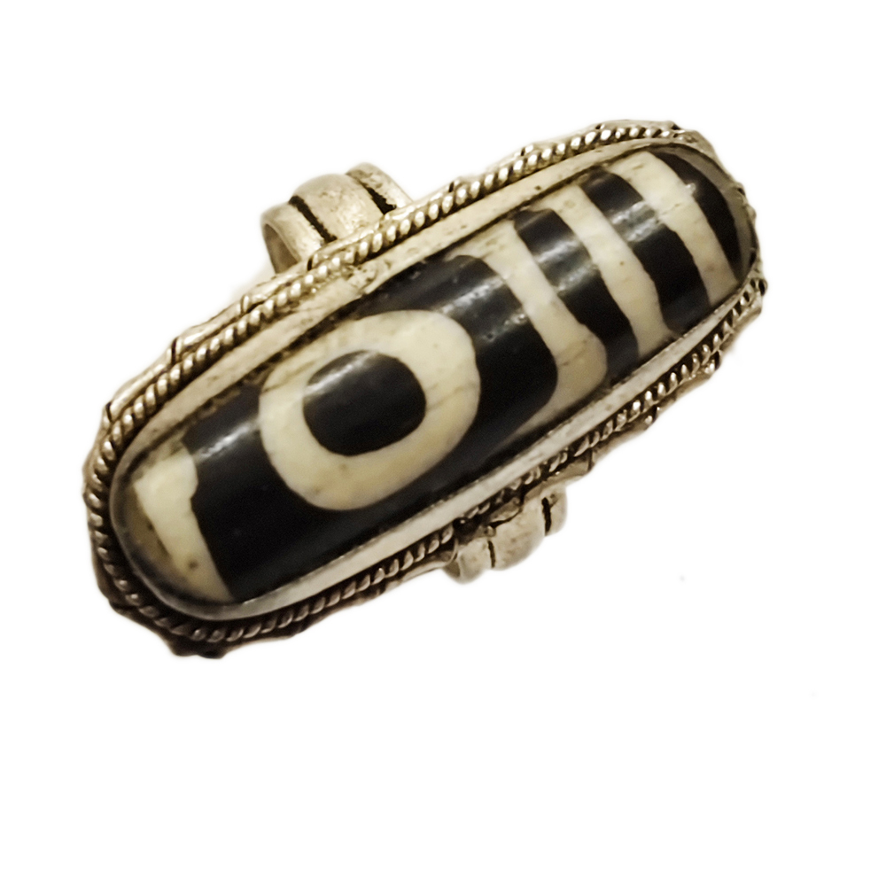 天珠戒指 17mm【十方】129336