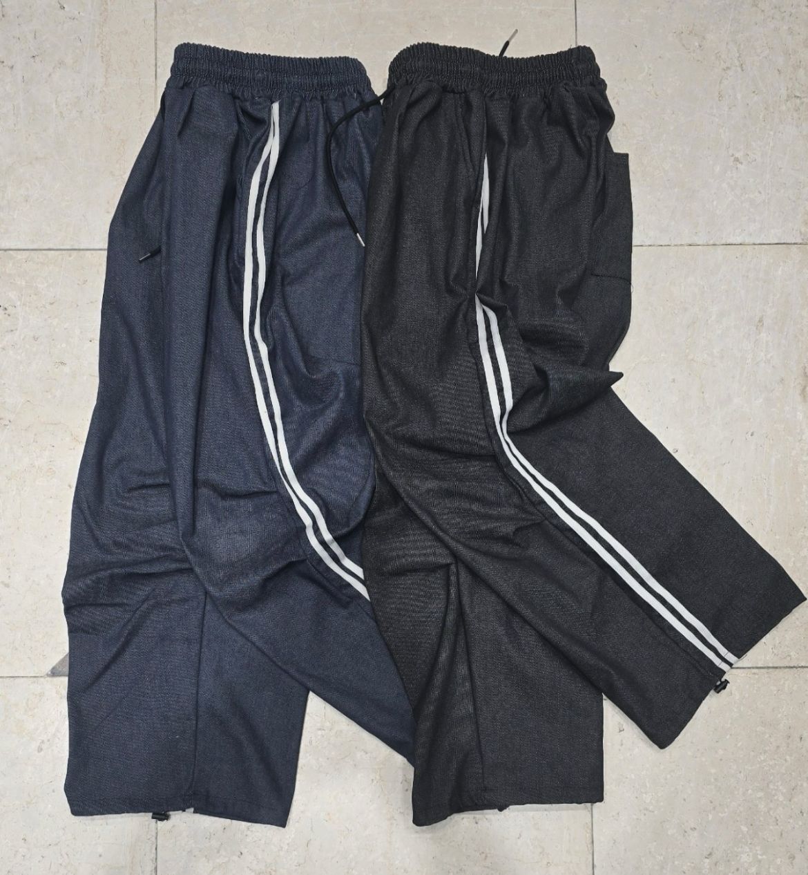 雙間可束腳鬆身褲 P3091