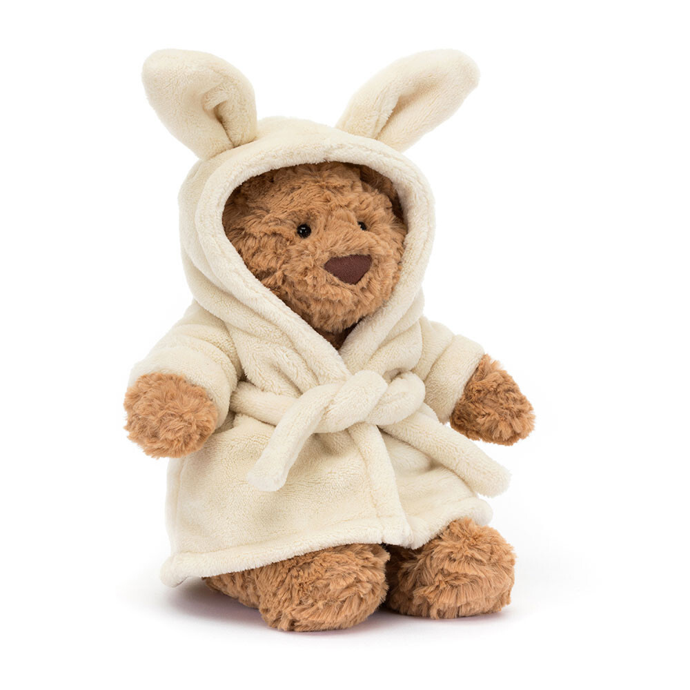 JELLYCAT 浴袍巴塞羅熊 Bartholomew Bear Bathrobe Outfit