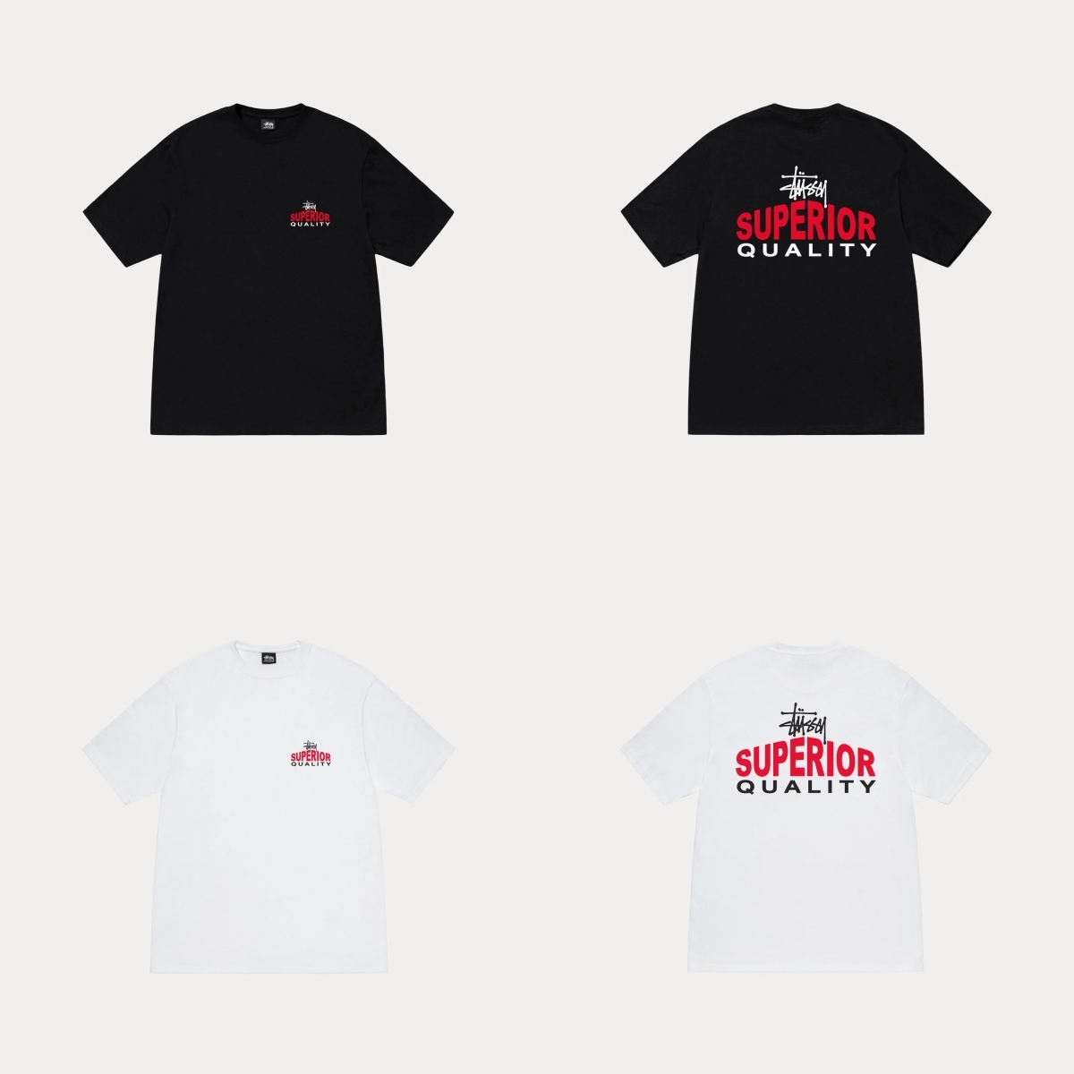 STUSSY SUPERIOR QUALITY TEE 字體 短袖