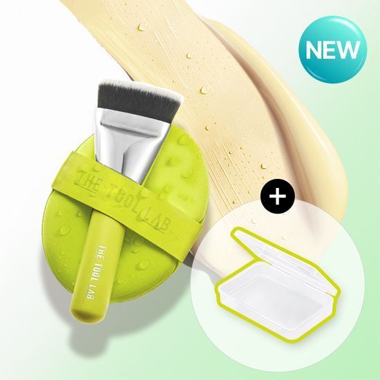 THE TOOL LAB x HAPPYRIM - Aqua Puff & Brush Set