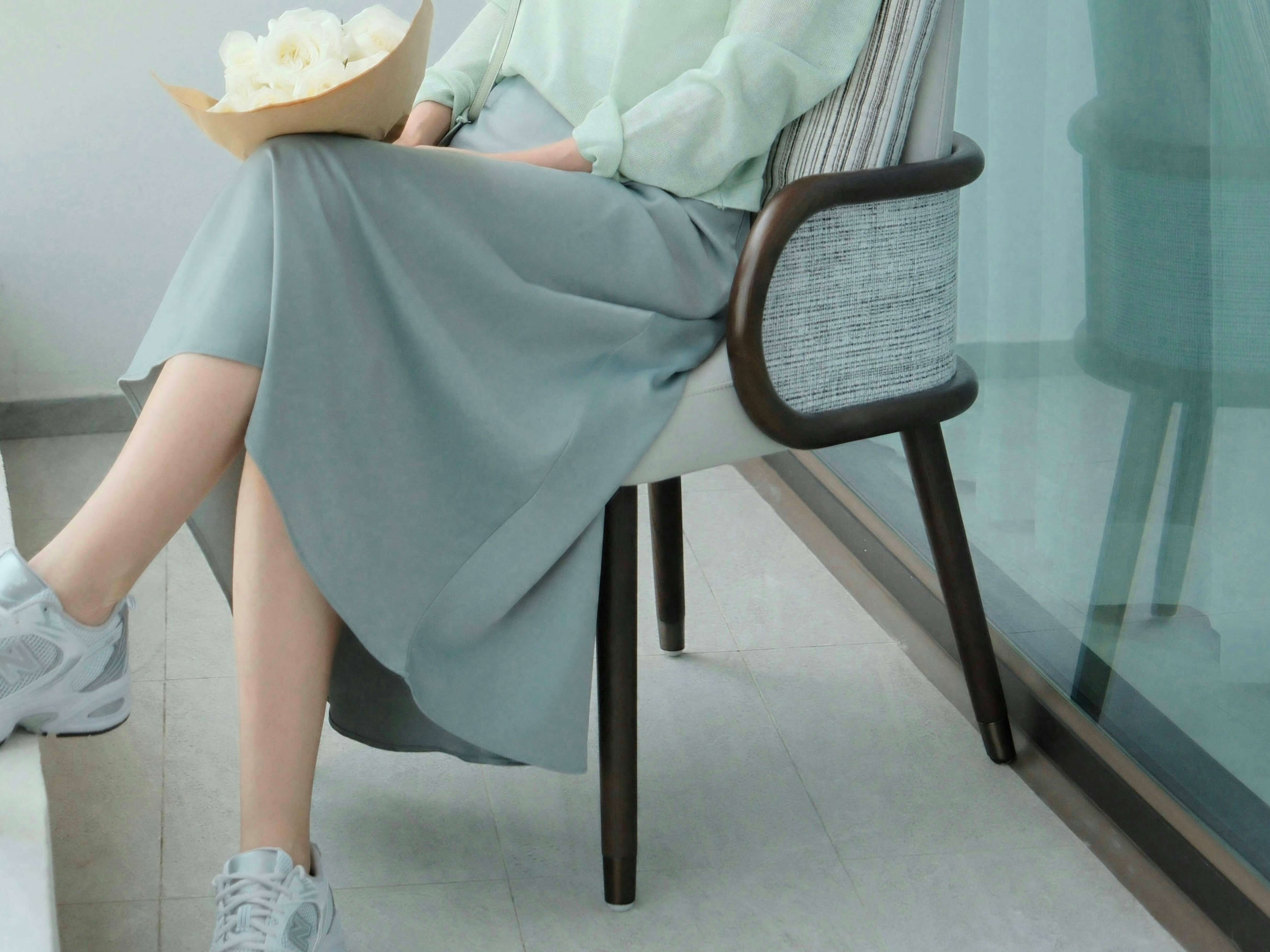 Satin Midi Skirt_SK254L02