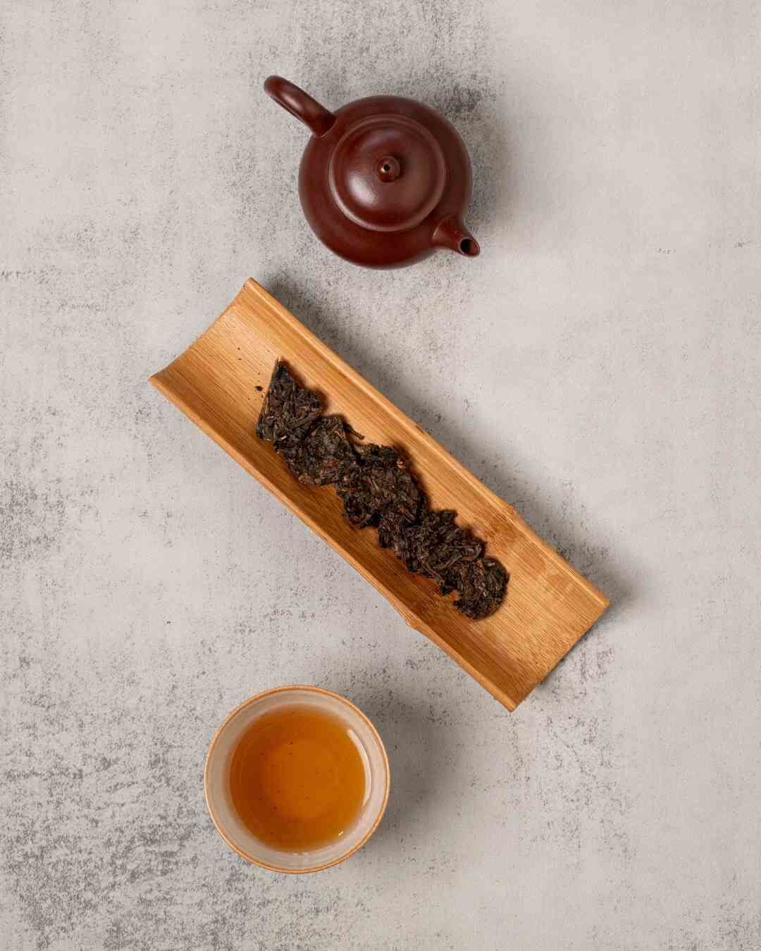 2008年古樹生普洱・綠松｜古樹普洱茶—瑜茶舍
