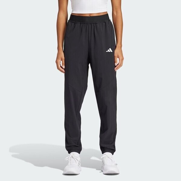 Adidas WVN PANT IW6396 女 長褲 運動長褲 休閒長褲 健身 訓練 黑