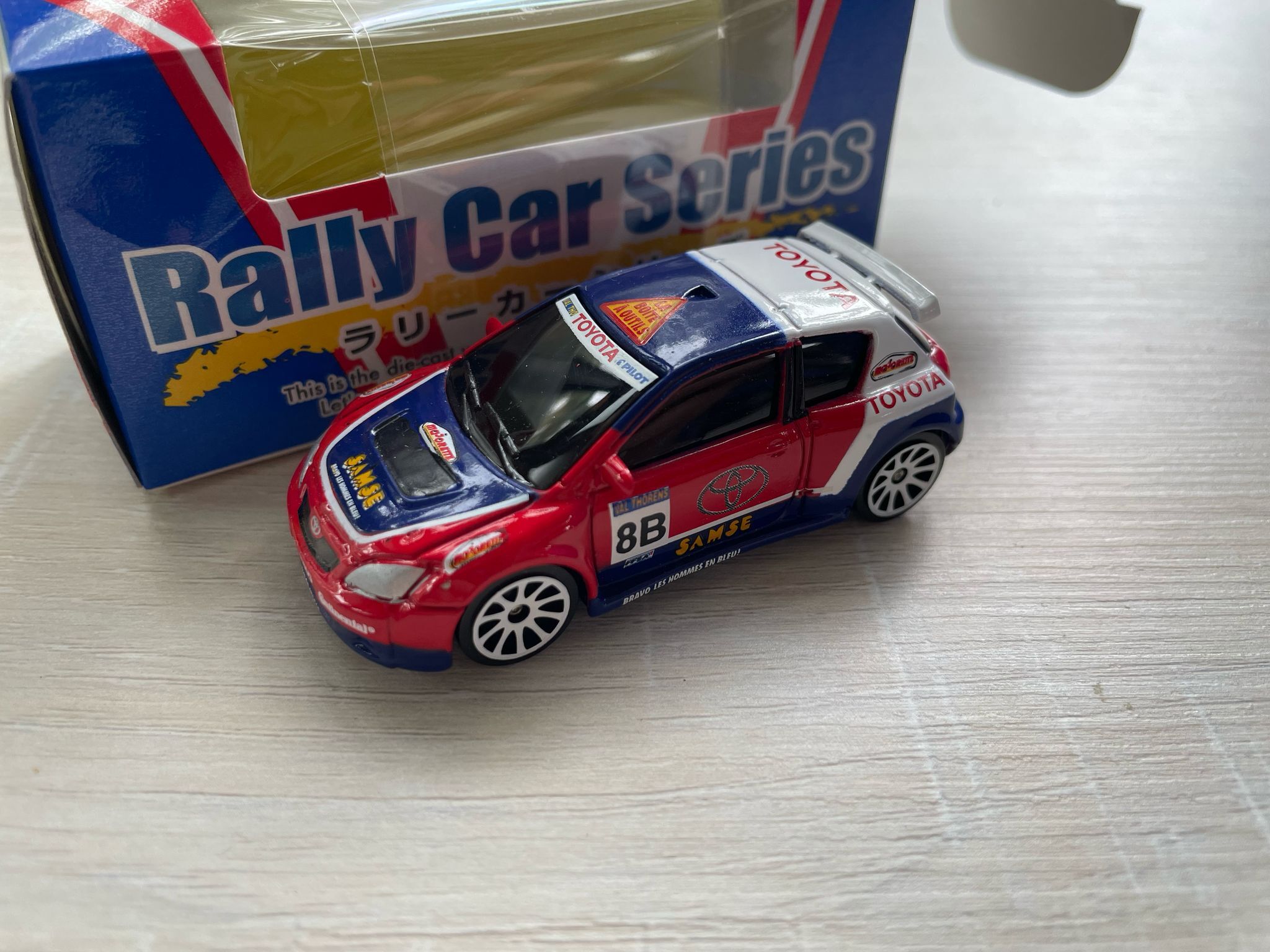 MAJORETTE TOYOTA COROLLA RALLY CAR SERIES