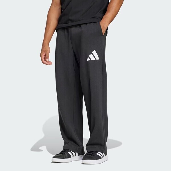 Adidas M Wide Pant FT JF3604 男 長褲 運動長褲 休閒長褲 寬鬆 舒適 黑