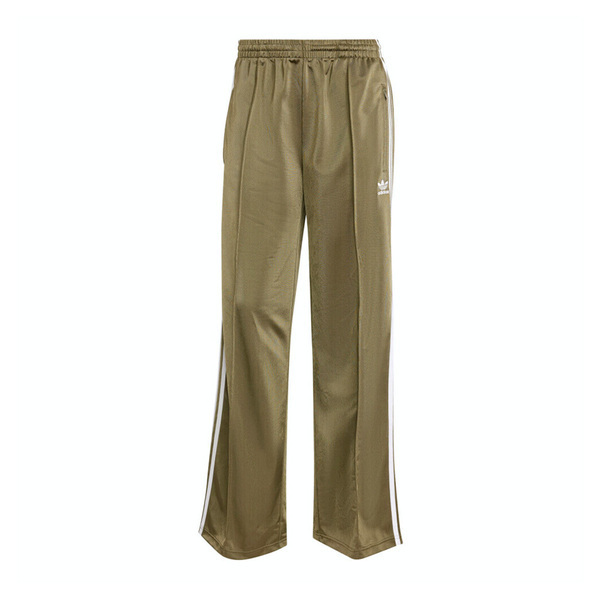 Adidas Firebird TP IY4720 女 長褲 運動 復古 三葉草 休閒 拉鍊口袋 褲腳拉鍊 橄欖綠