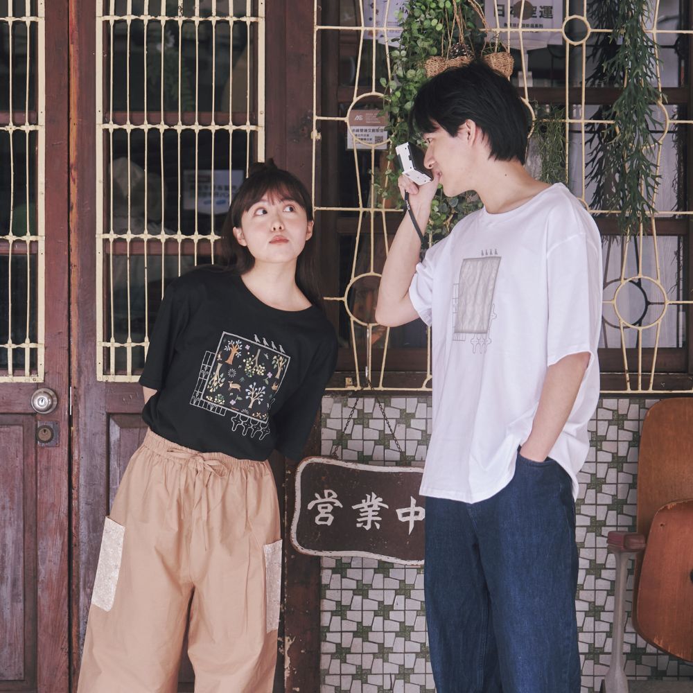 印花樂畫框T山羌之森