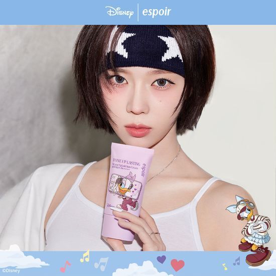 eSpoir x Disney Tone Up Lasting Water Splash Sun Cream SPF50+ PA++++ 50ml