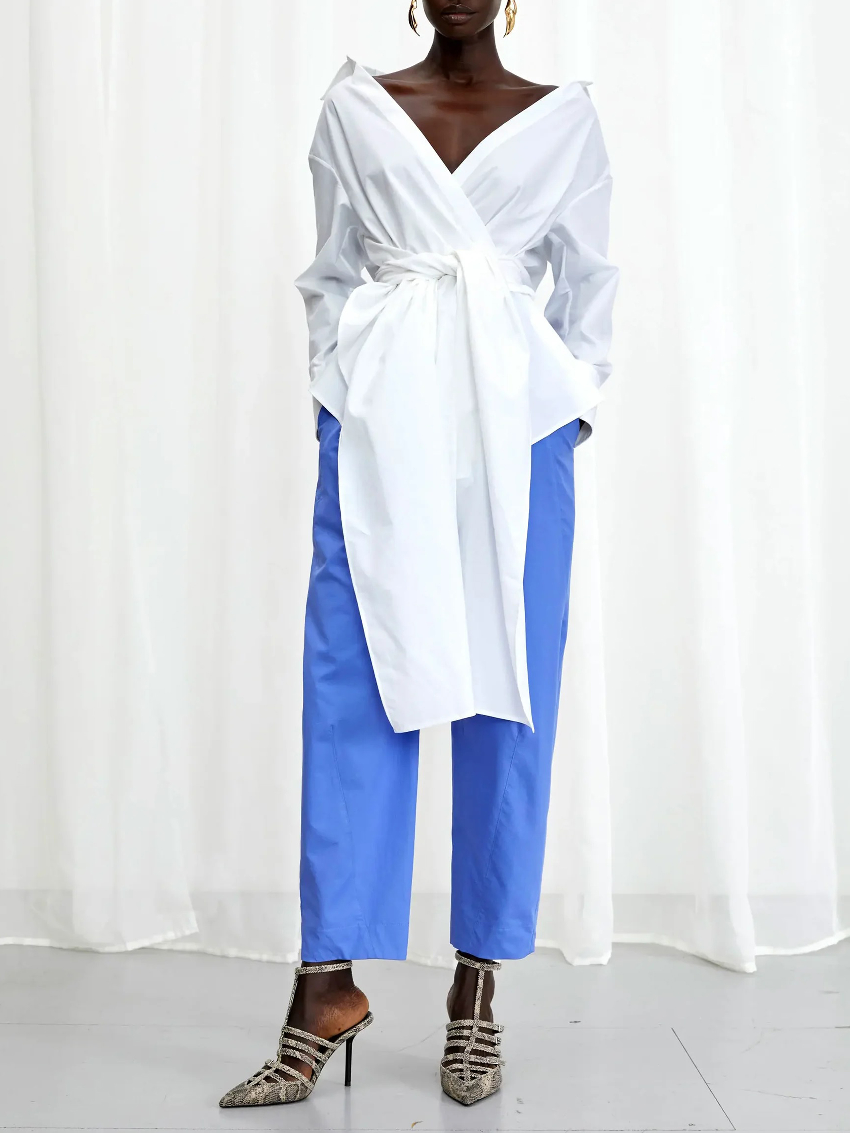 Palmer // Harding  V領綁帶造型上衣