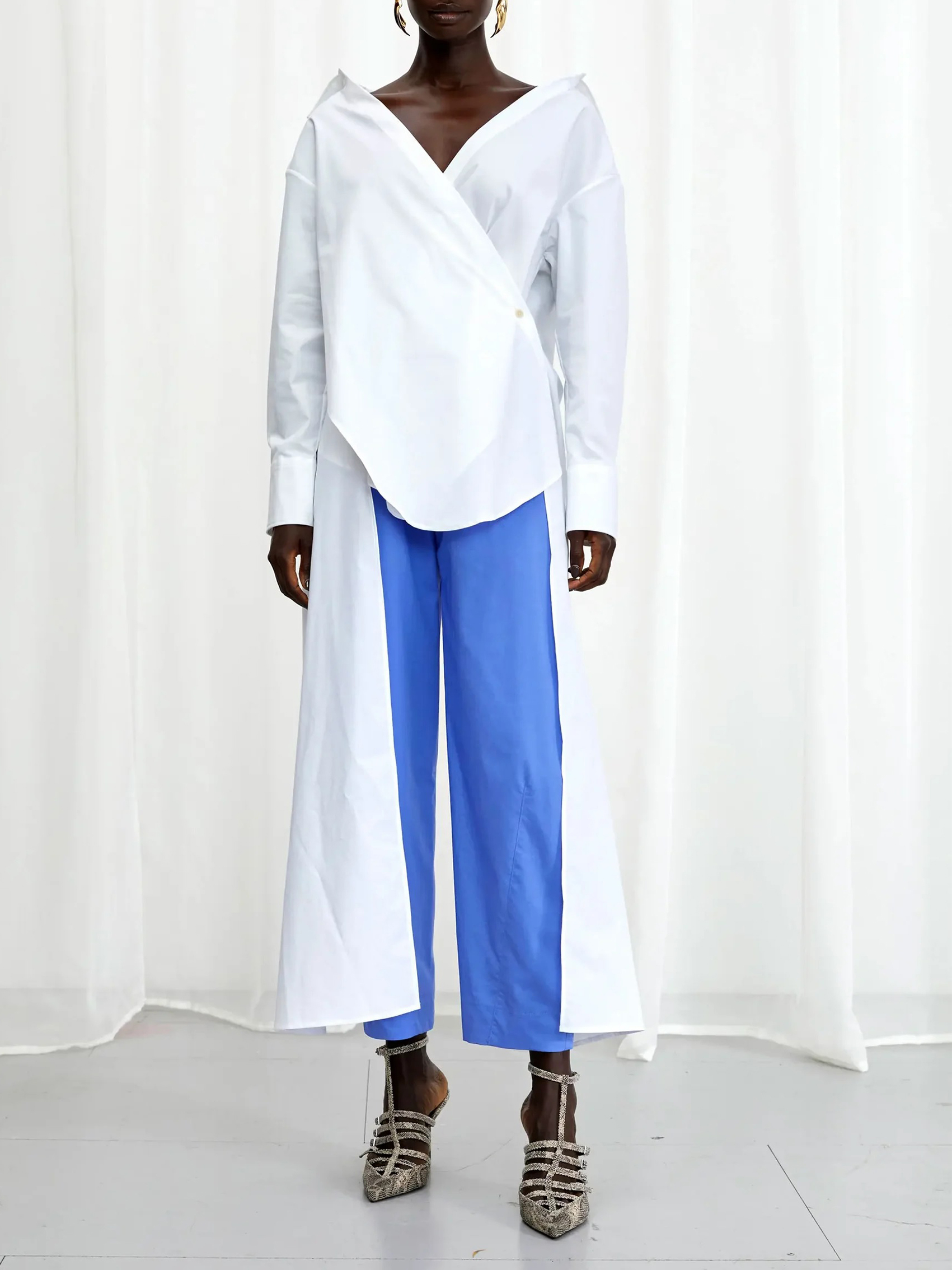 Palmer // Harding  V領綁帶造型上衣