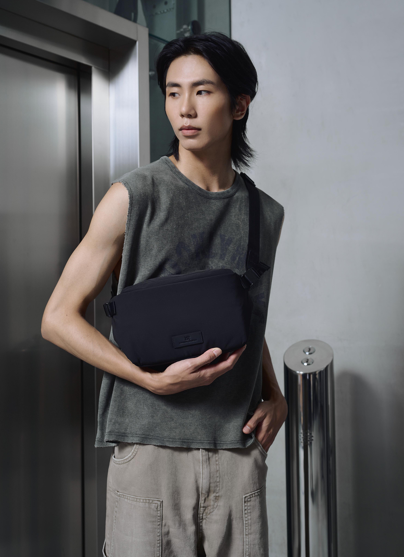 費德胸包｜男胸包｜尼龍男包｜ROBINMAY 官方網站(RM)