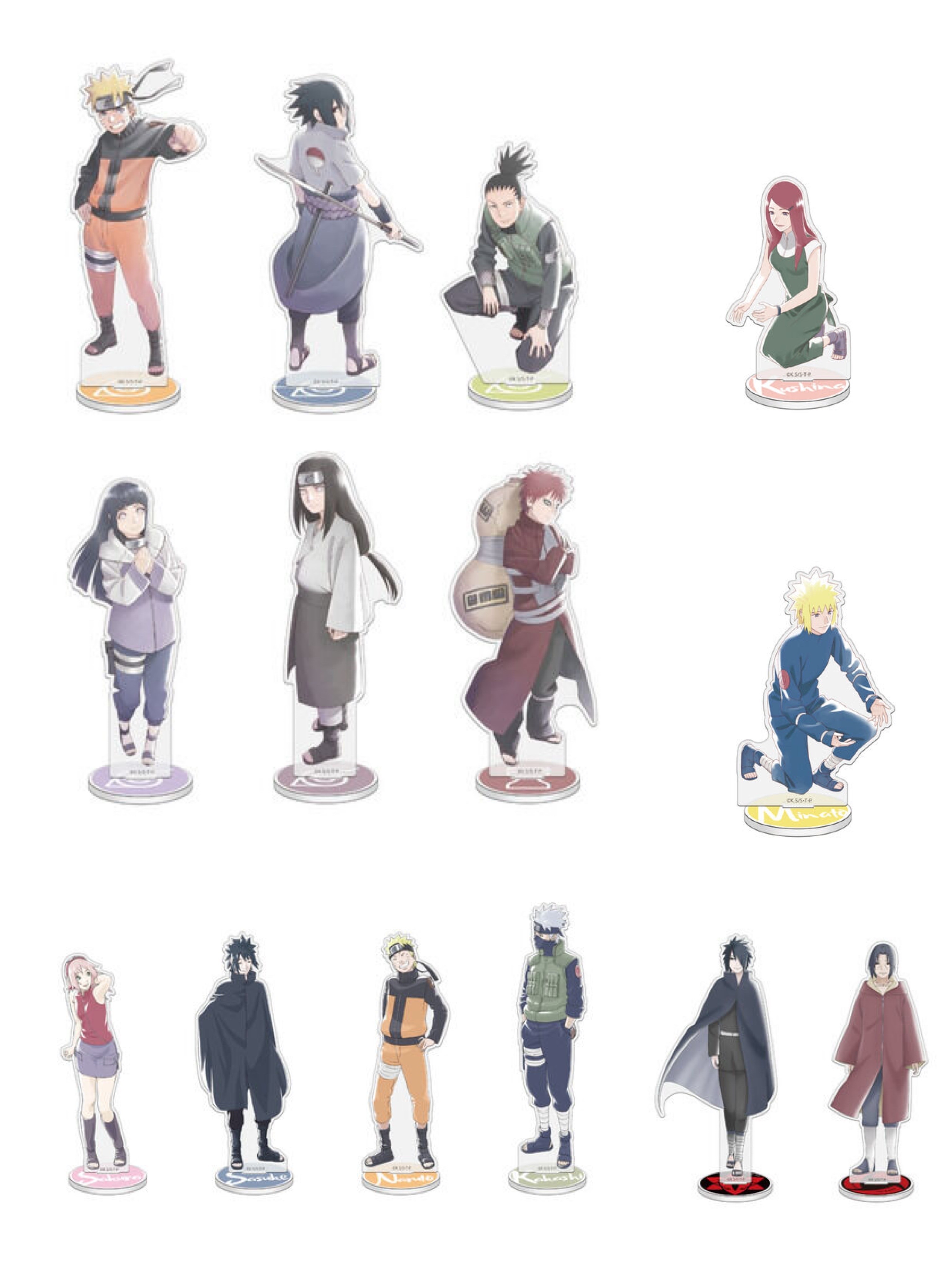 228716 Pbandai 預訂 2025/10月 NARUTO-ナルト- 疾風伝　in　ニンジャタウン アクリルスタンド