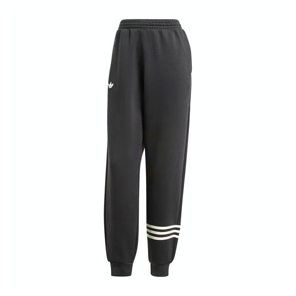Adidas NEUCL Swtpant IW5605 女 長褲 運動 休閒 棉質 舒適 穿搭 拉鍊口袋 黑白