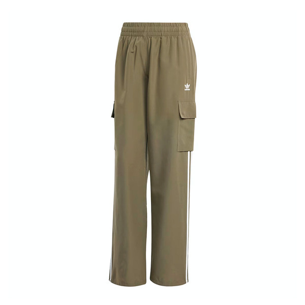 Adidas 3s Cargo Pants IX5964 女 長褲 工裝 寬鬆 運動 休閒 工作風 三葉草 軍綠