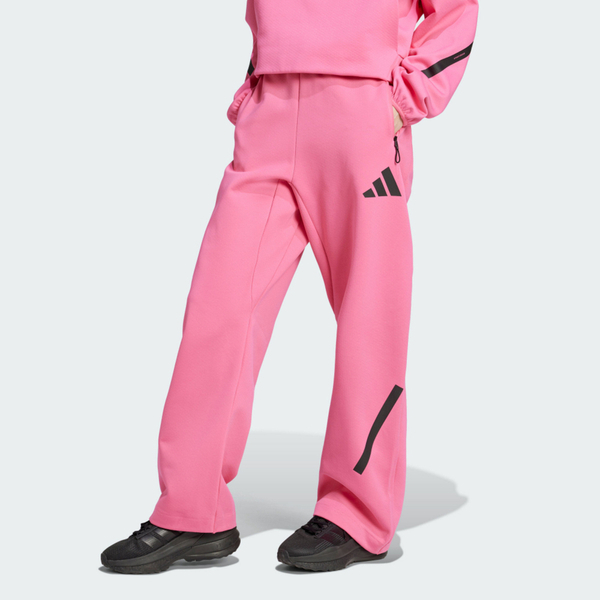 Adidas W Z.N.E. BAR PT JD6412 女 長褲 中腰 運動 訓練 休閒 寬鬆 愛迪達 亮粉