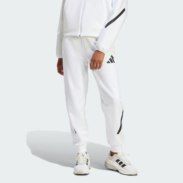 Adidas W Z.N.E. PT JE7843 女 長褲 中腰 運動 訓練 休閒 拉鍊口袋 愛迪達 白