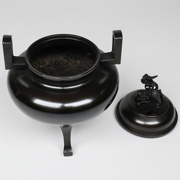 【瑞峰】玉利久型 獅子蓋 香爐