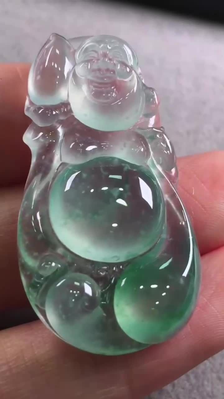 519335 翡翠布袋佛