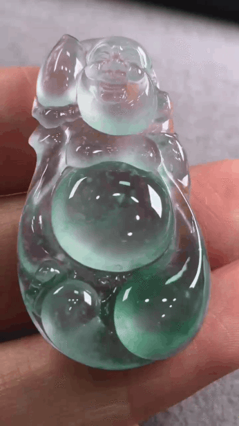 519335 翡翠布袋佛