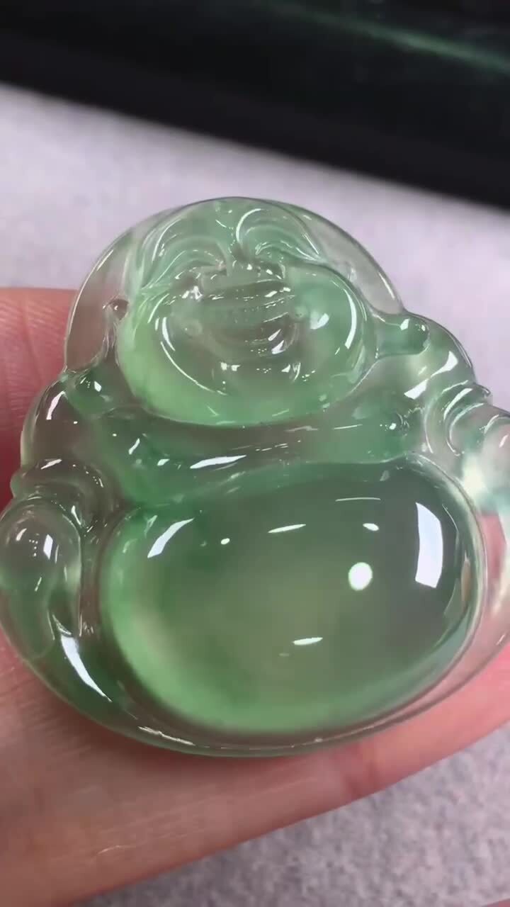 翡翠佛公,天然翡翠A玉, 緬甸玉, Jade, Jadeite