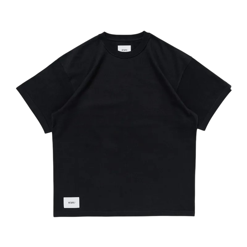 Wtaps Sign 01 / Ss / Cotton 黑 / 白 短Tee 251ATDT-CSM35
