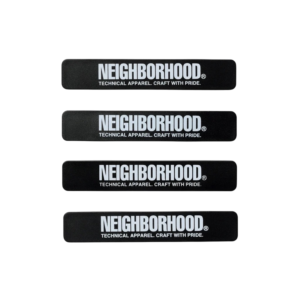 Neighborhood 25S/S Logo Magnet Bar Set Black 黑色 磁鐵 4入一組 251YJNH-AC02