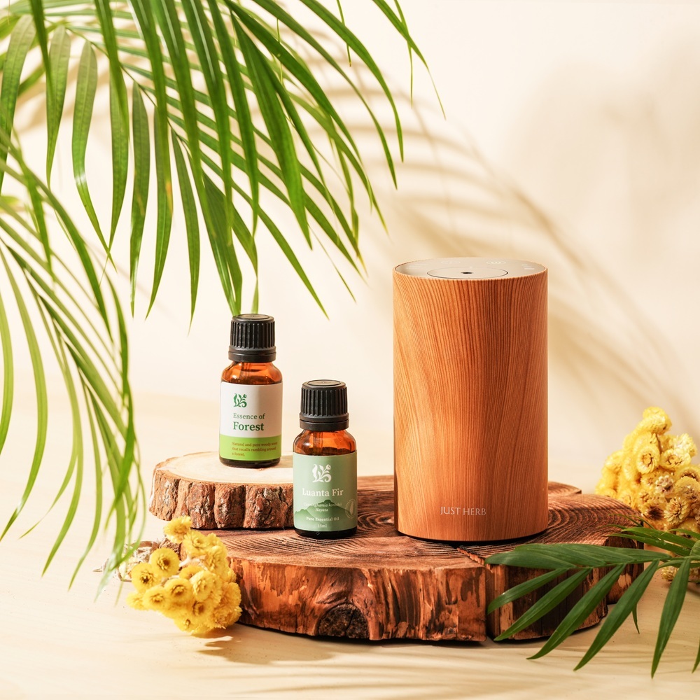 植感生活無線擴香儀 附15ML精油 森之淨+氣場