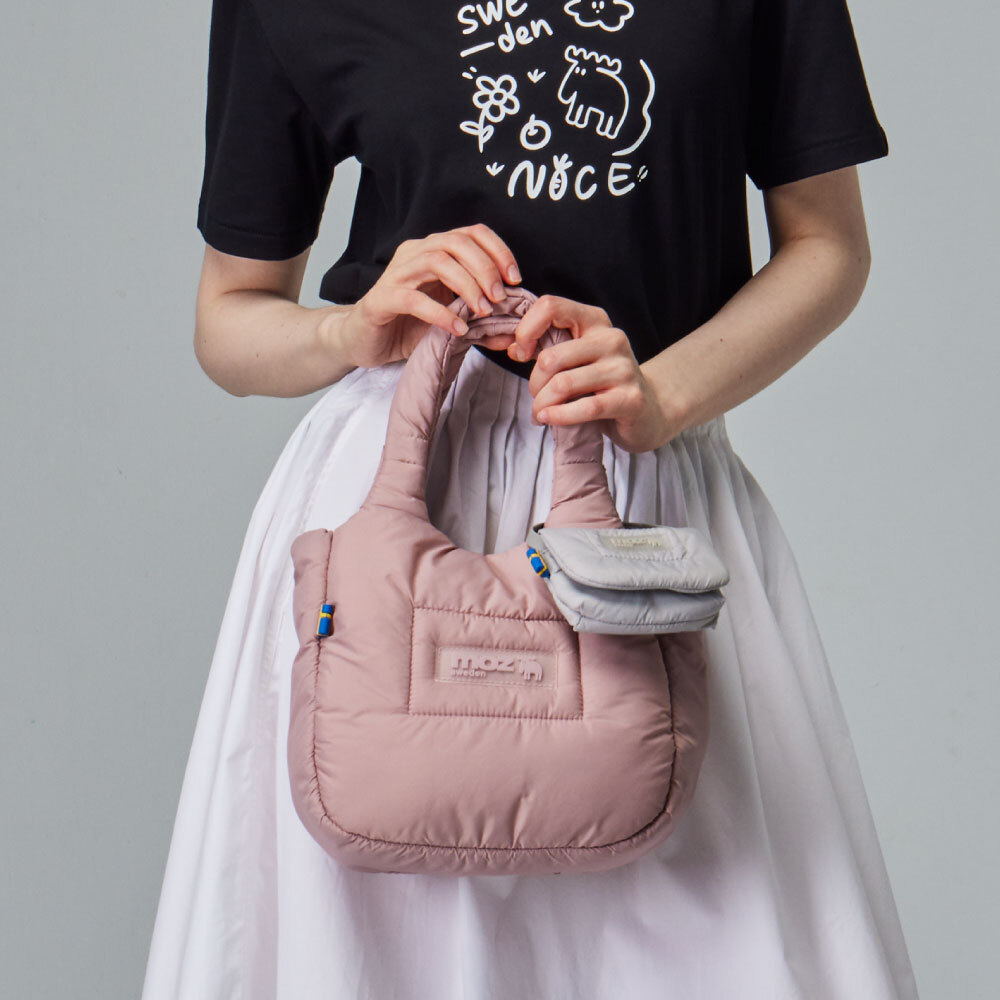 moz瑞典駝鹿Light 空氣雲朵包(霧粉)中